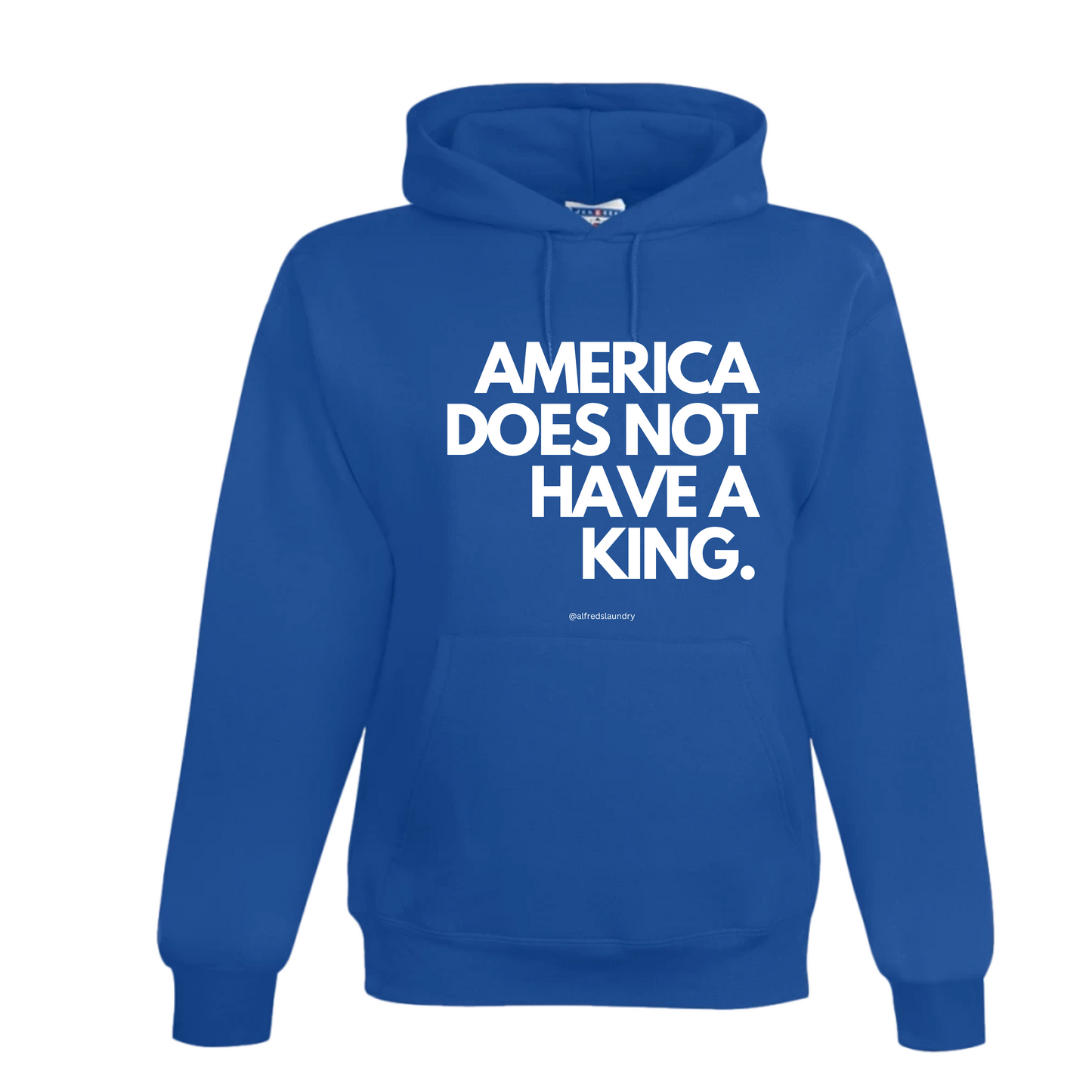 "America Does Not Have A King." - Hoodie
