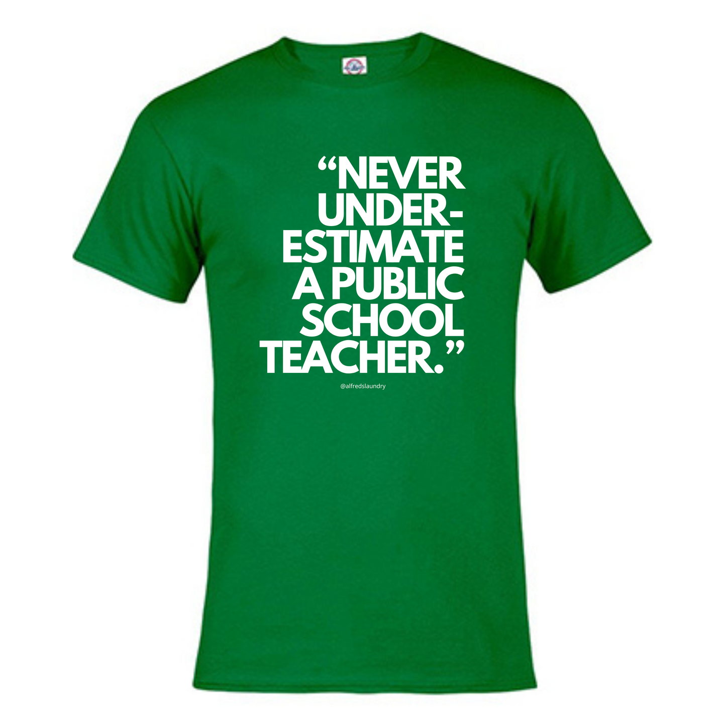 Never Underestimate A Public School Teacher - T-shirt