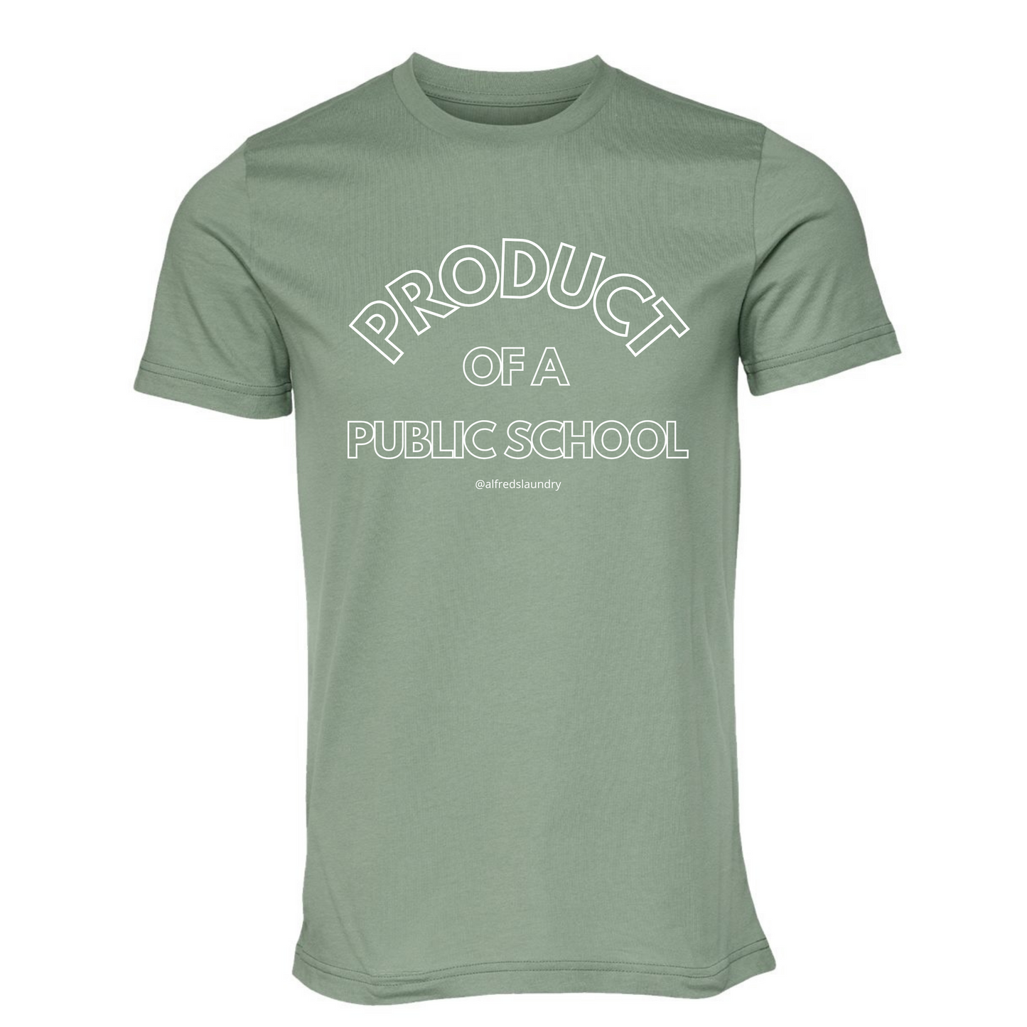 "PRODUCT OF A PUBLIC SCHOOL" T-Shirt