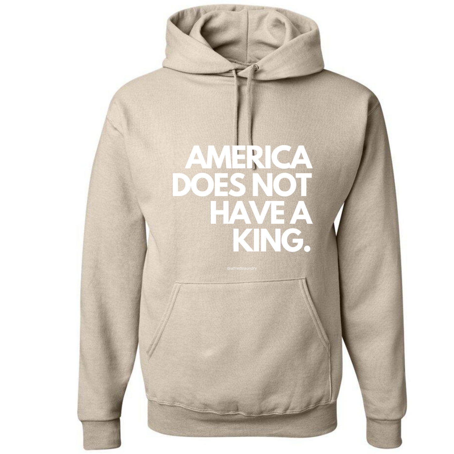 "America Does Not Have A King." - Hoodie
