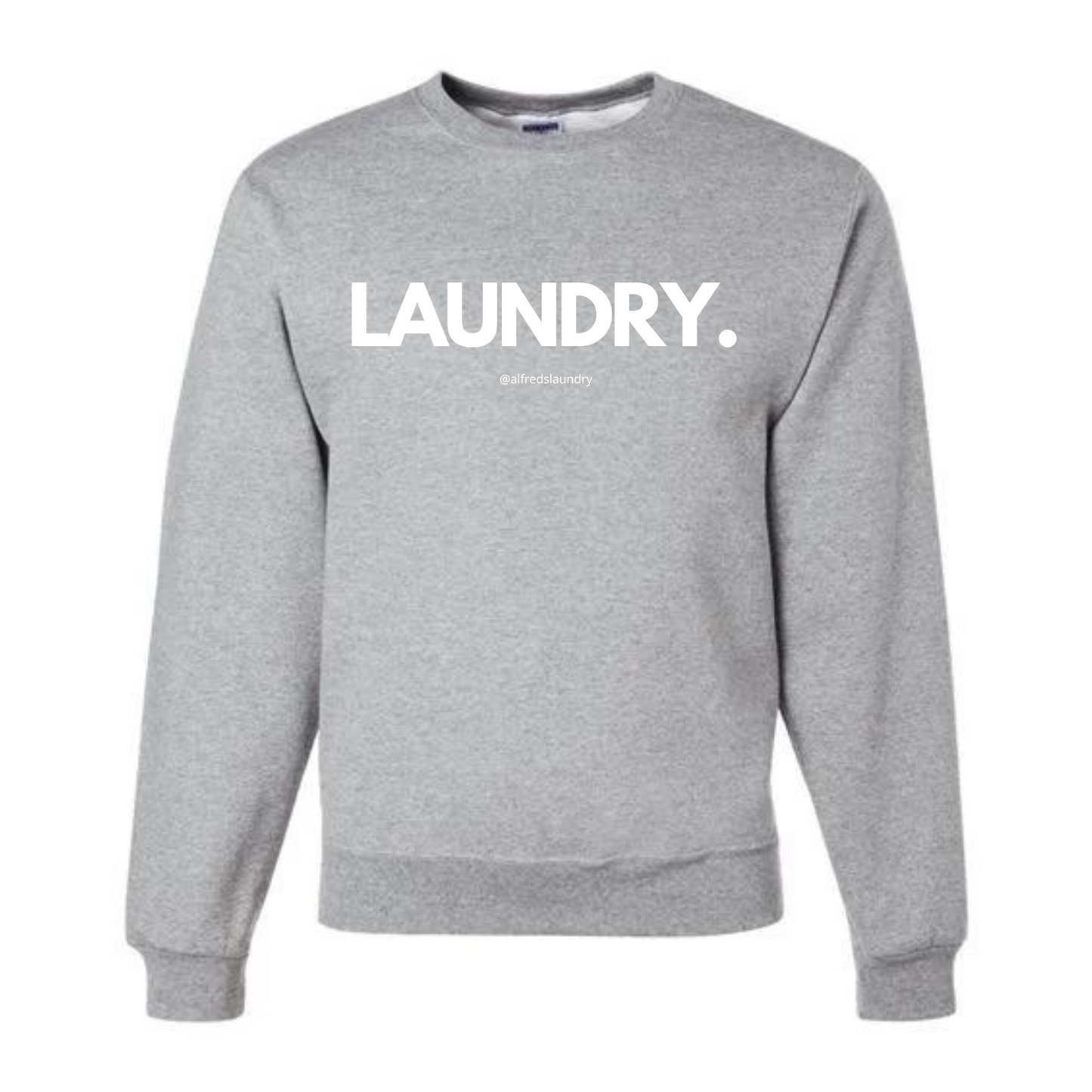 "Laundry" Crew Neck