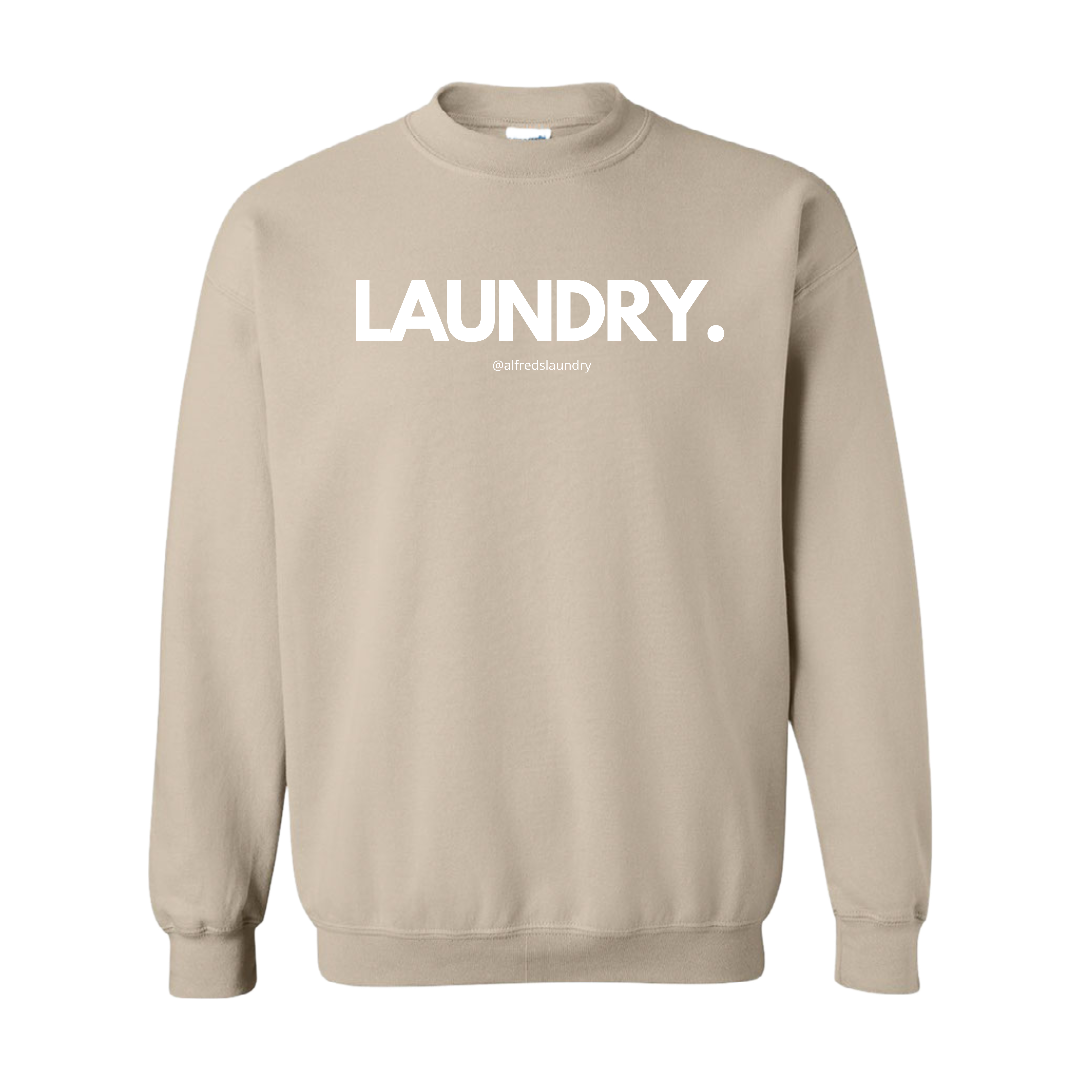 "Laundry" Crew Neck