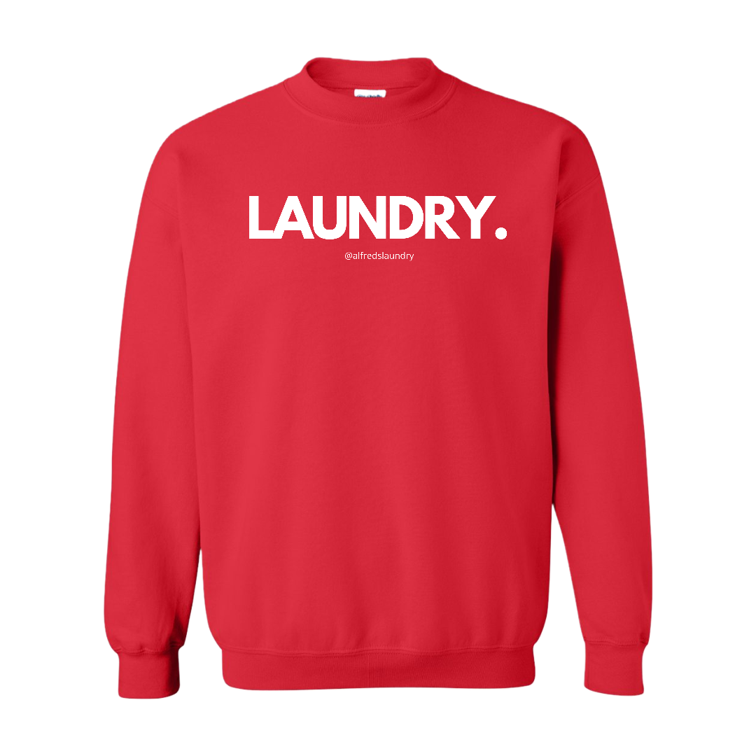 "Laundry" Crew Neck