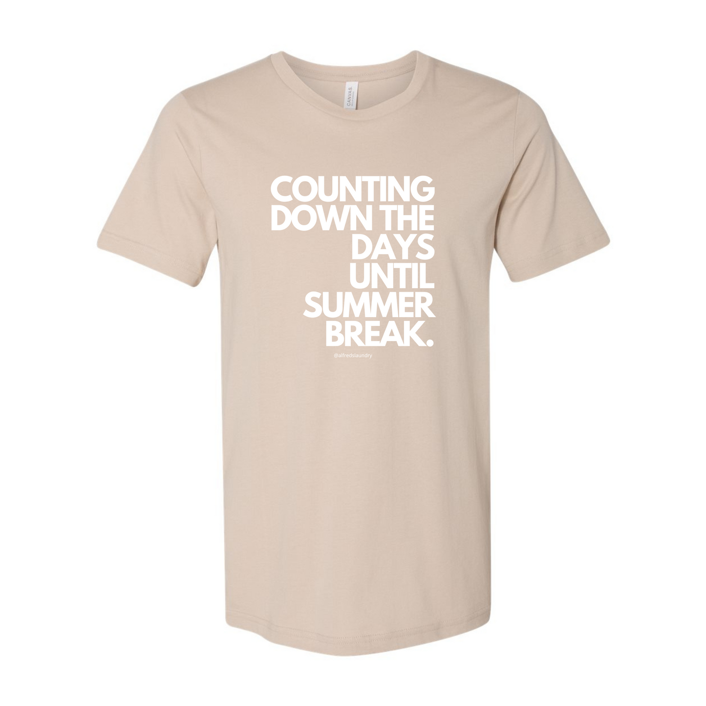 "Counting Down The Days Until Summer Break" - T-Shirt