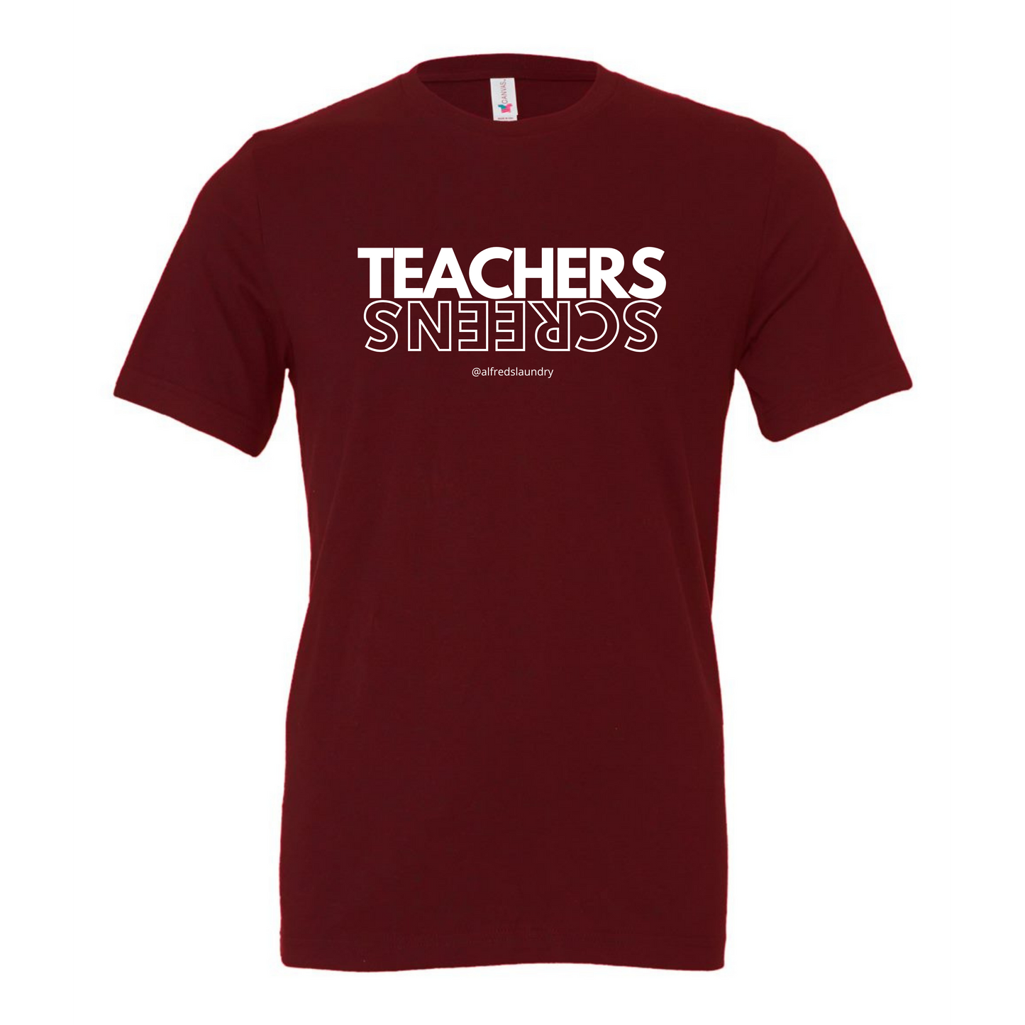 "TEACHERS OVER SCREENS" - T shirt