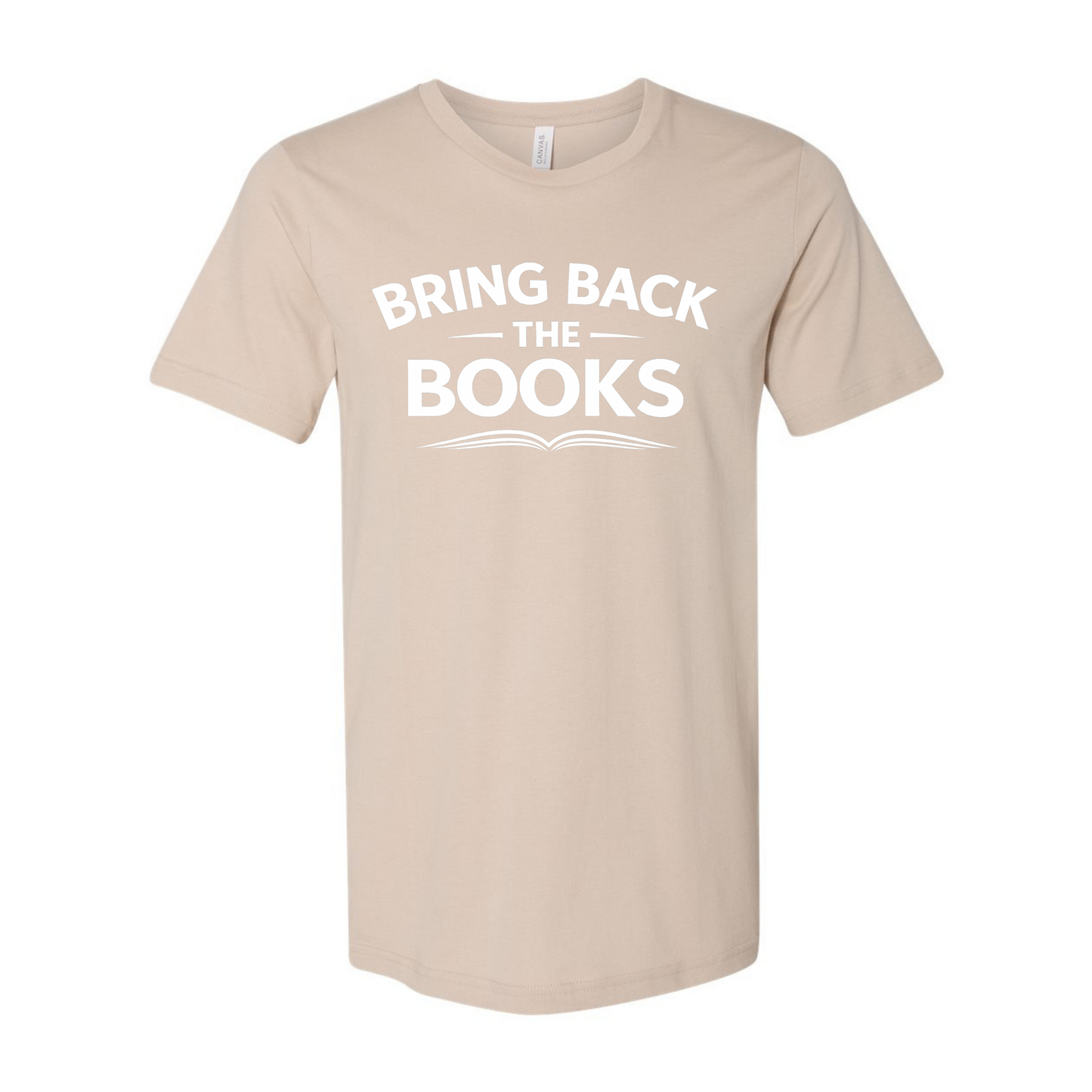 "BRING BACK THE BOOKS" - T shirt