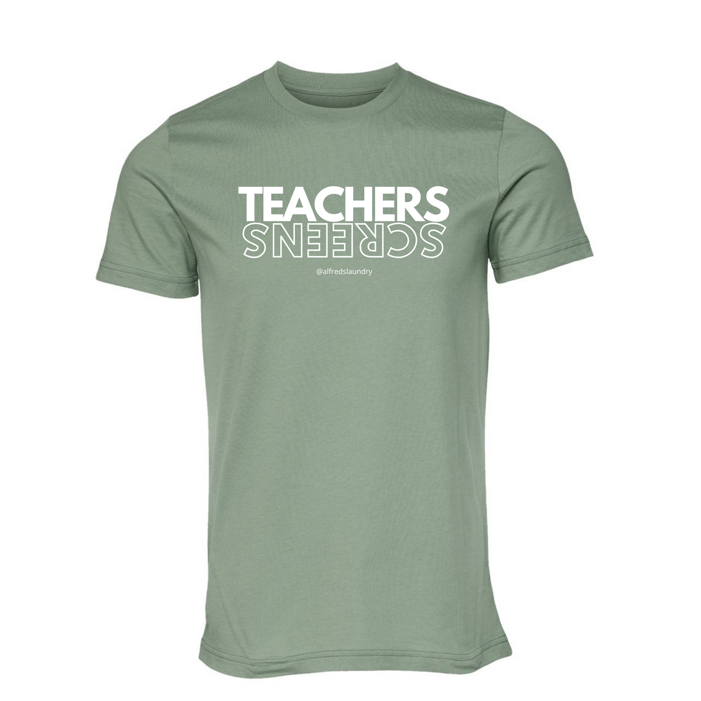 "TEACHERS OVER SCREENS" - T shirt