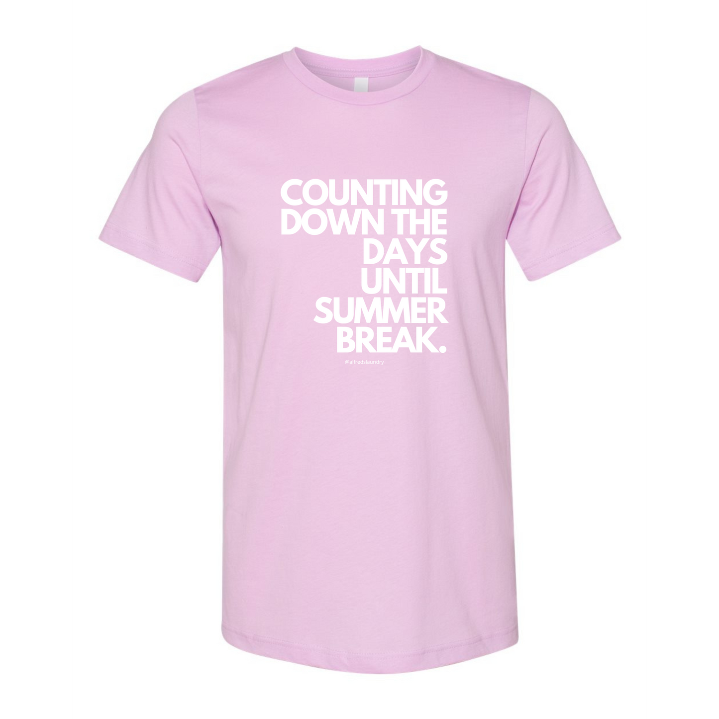 "Counting Down The Days Until Summer Break" - T-Shirt