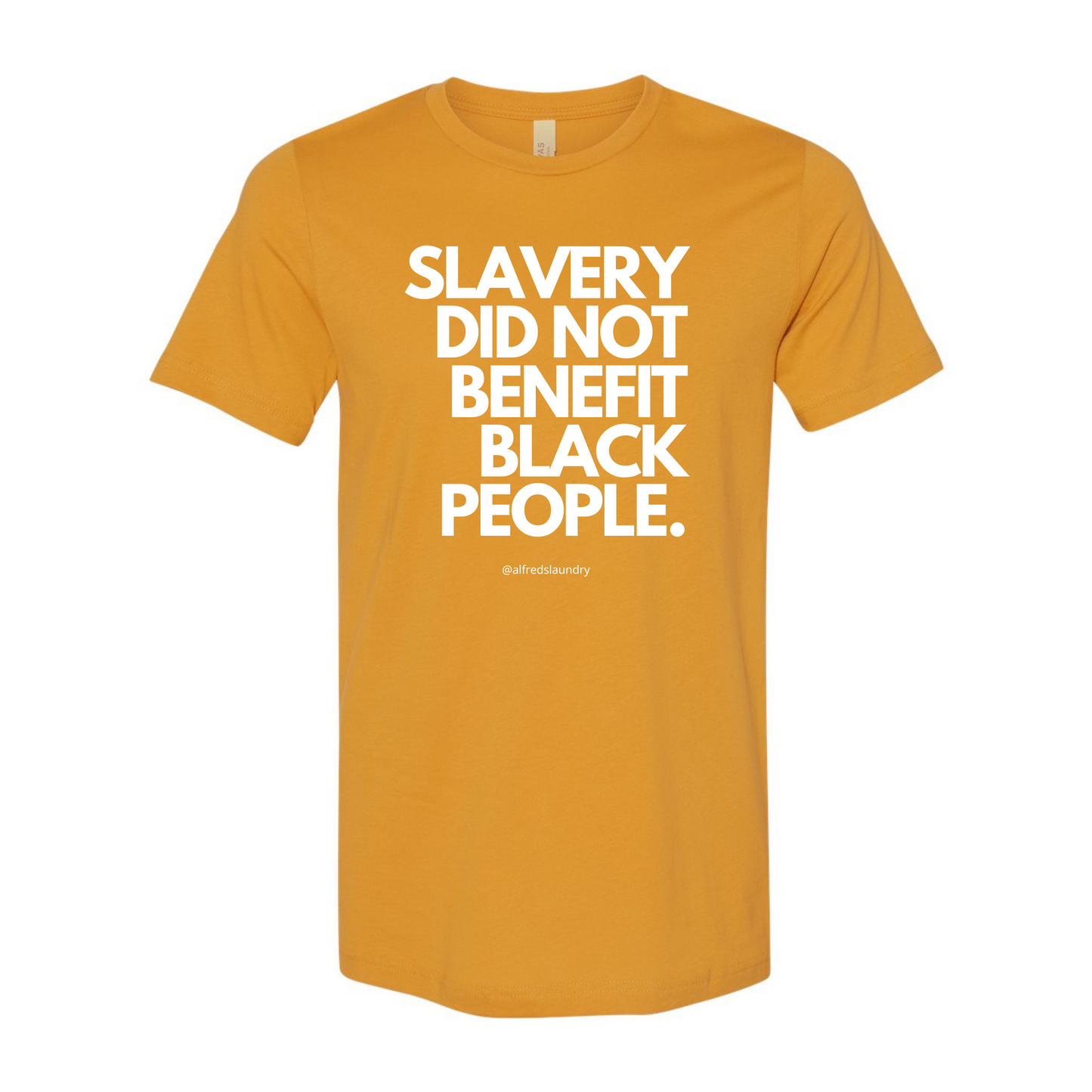 "Slavery Did Not Benefit Black People" - T-shirt