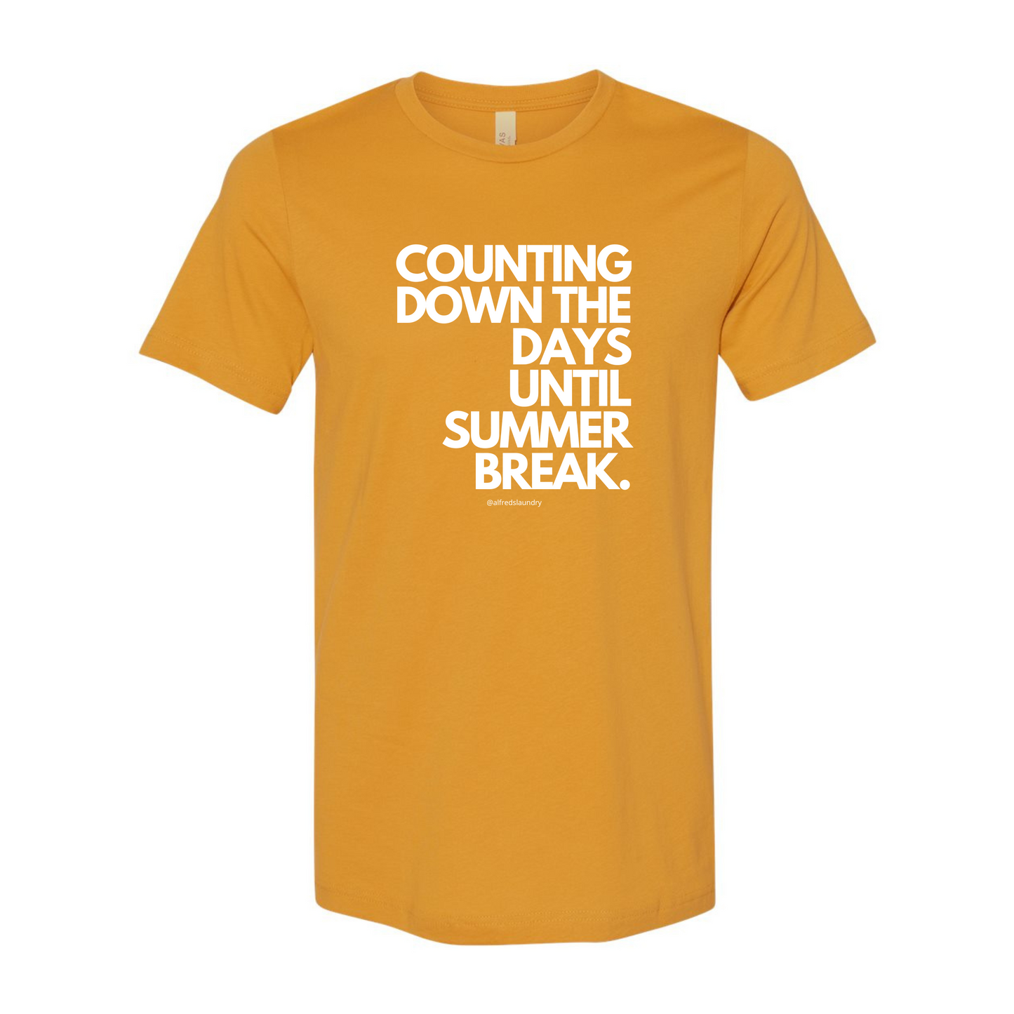 "Counting Down The Days Until Summer Break" - T-Shirt