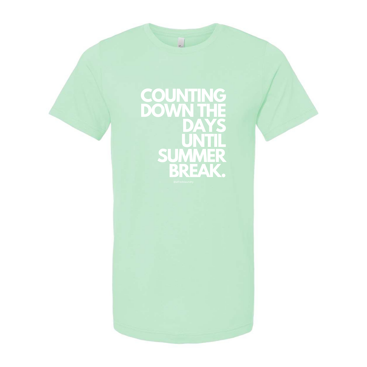 "Counting Down The Days Until Summer Break" - T-Shirt