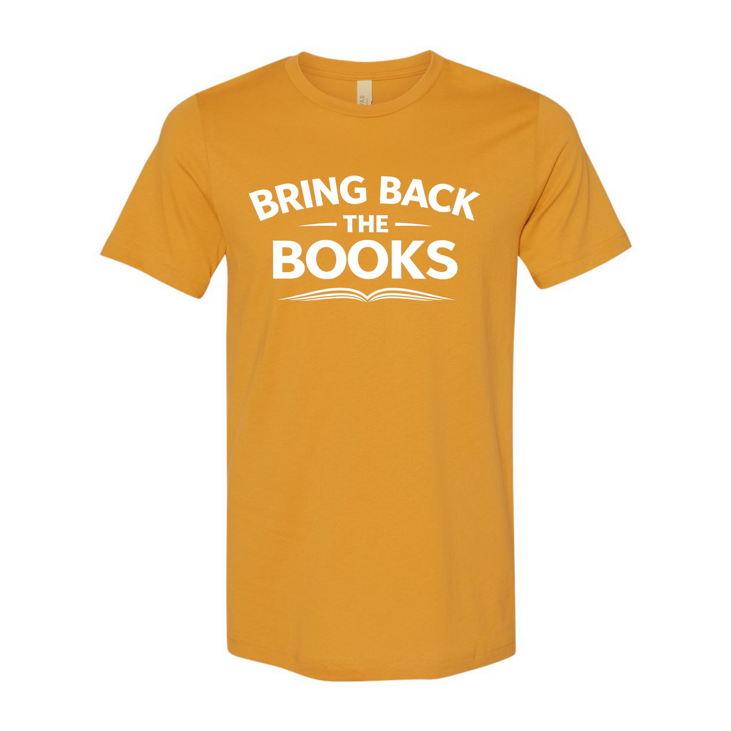 "BRING BACK THE BOOKS" - T shirt