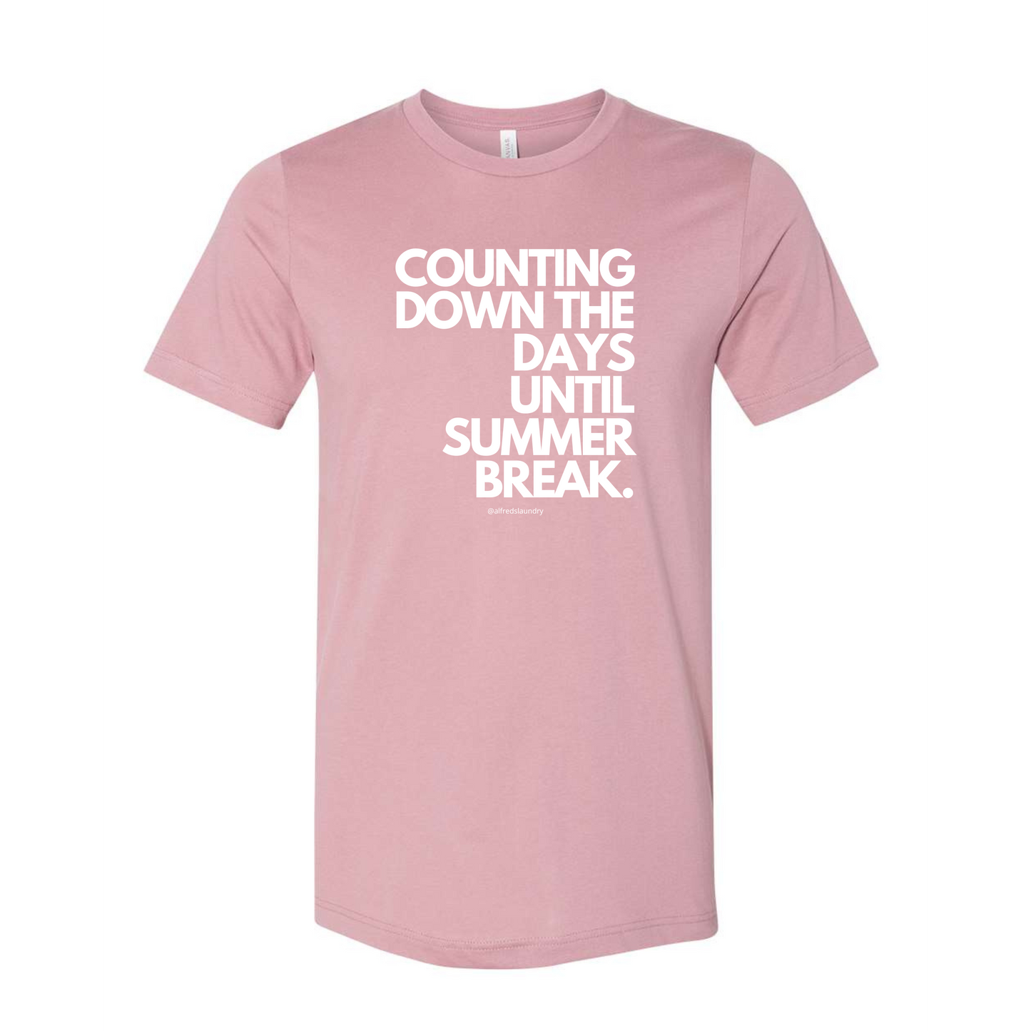 "Counting Down The Days Until Summer Break" - T-Shirt