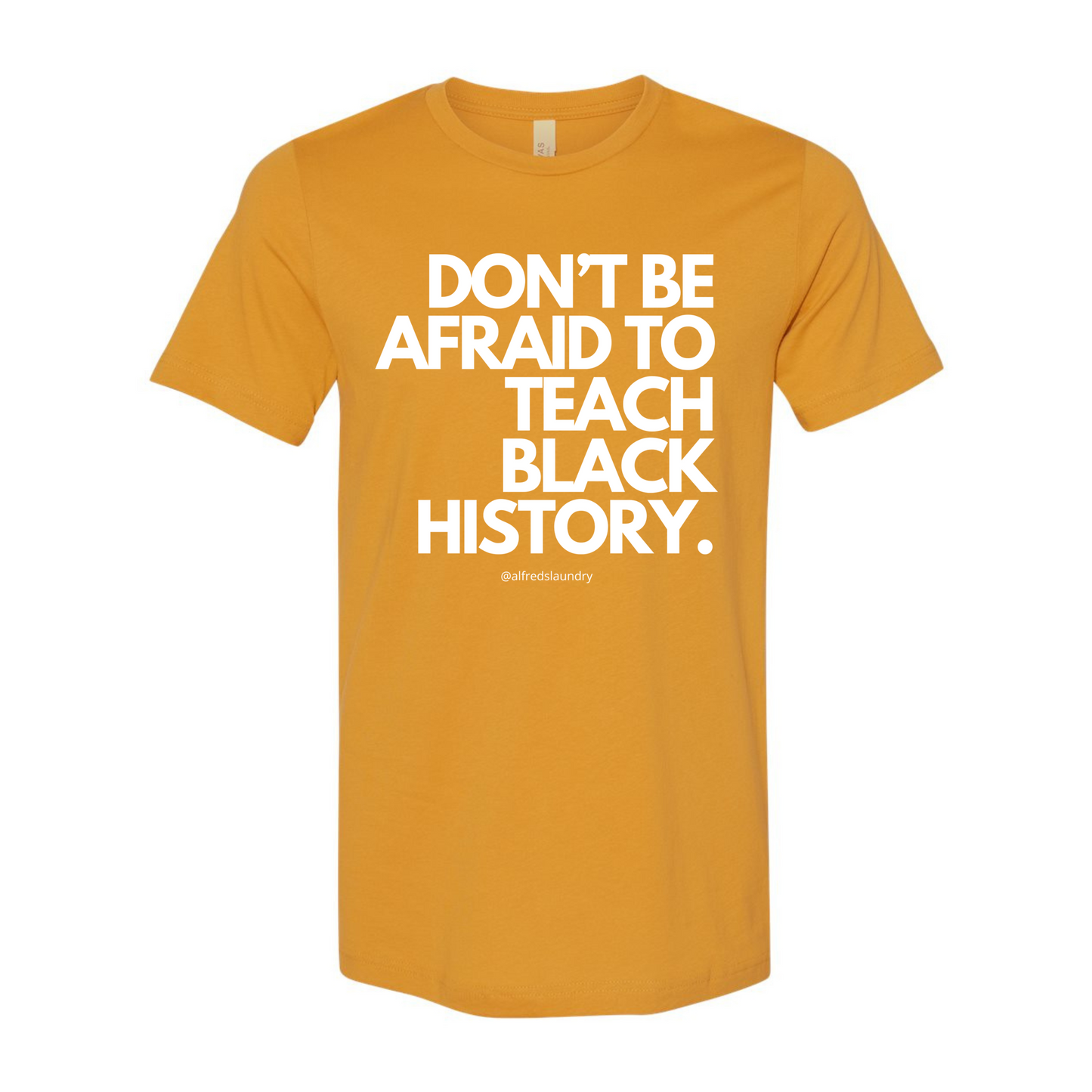 Don't Be Afraid To Teach Black History - Tshirt