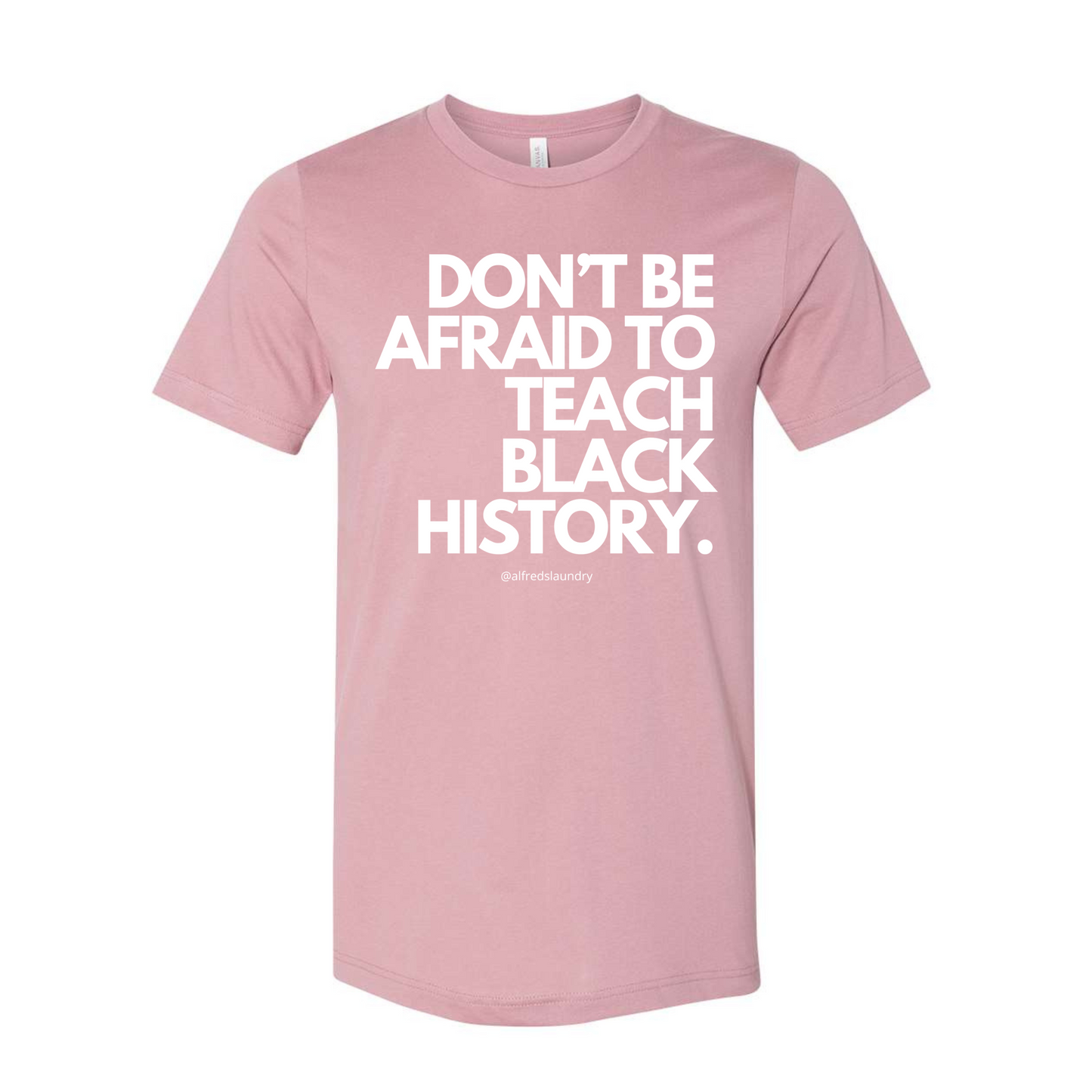 Don't Be Afraid To Teach Black History - Tshirt