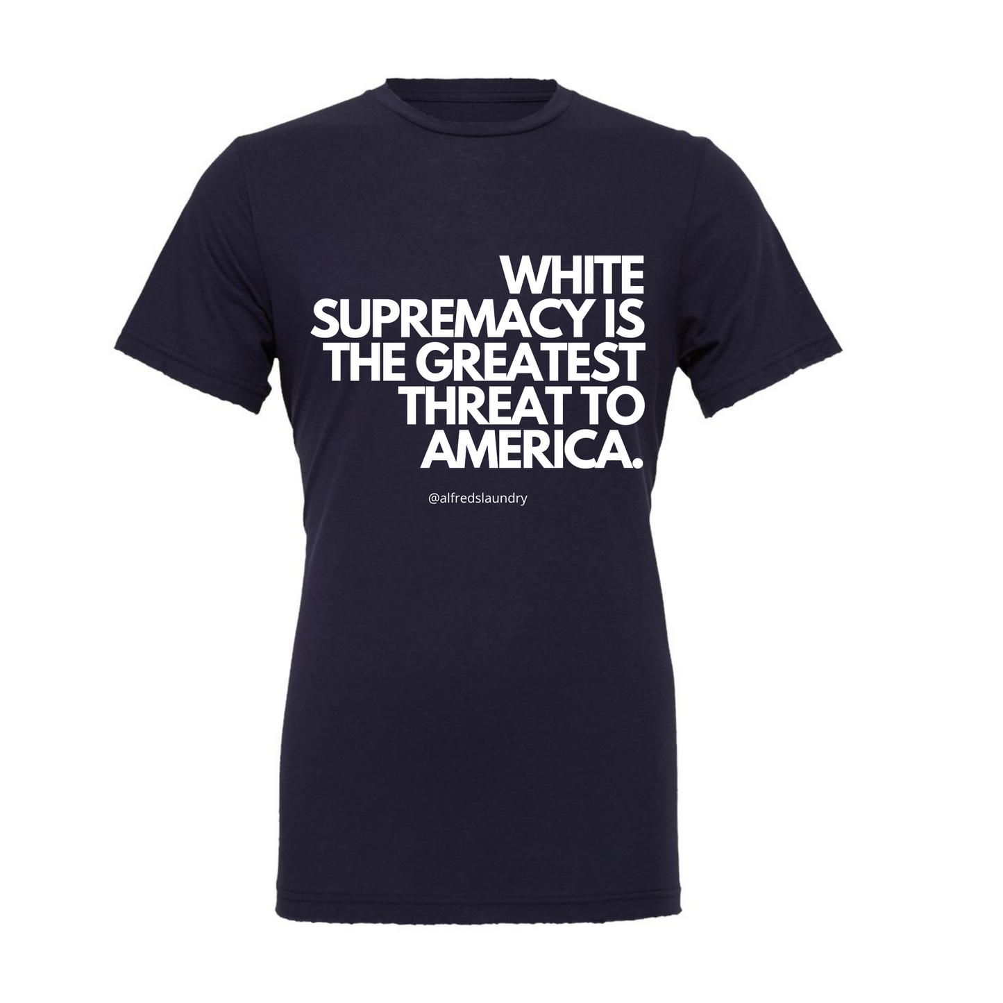 "White Supremacy Is The Greatest Threat To America" T-Shirt