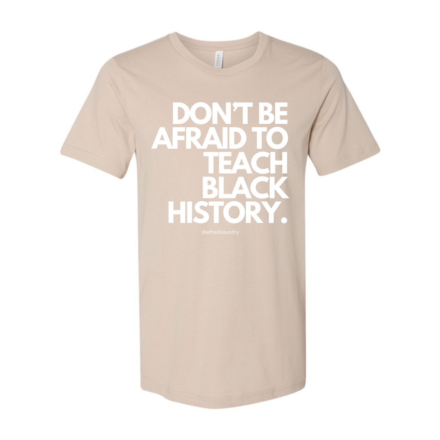 Don't Be Afraid To Teach Black History - Tshirt