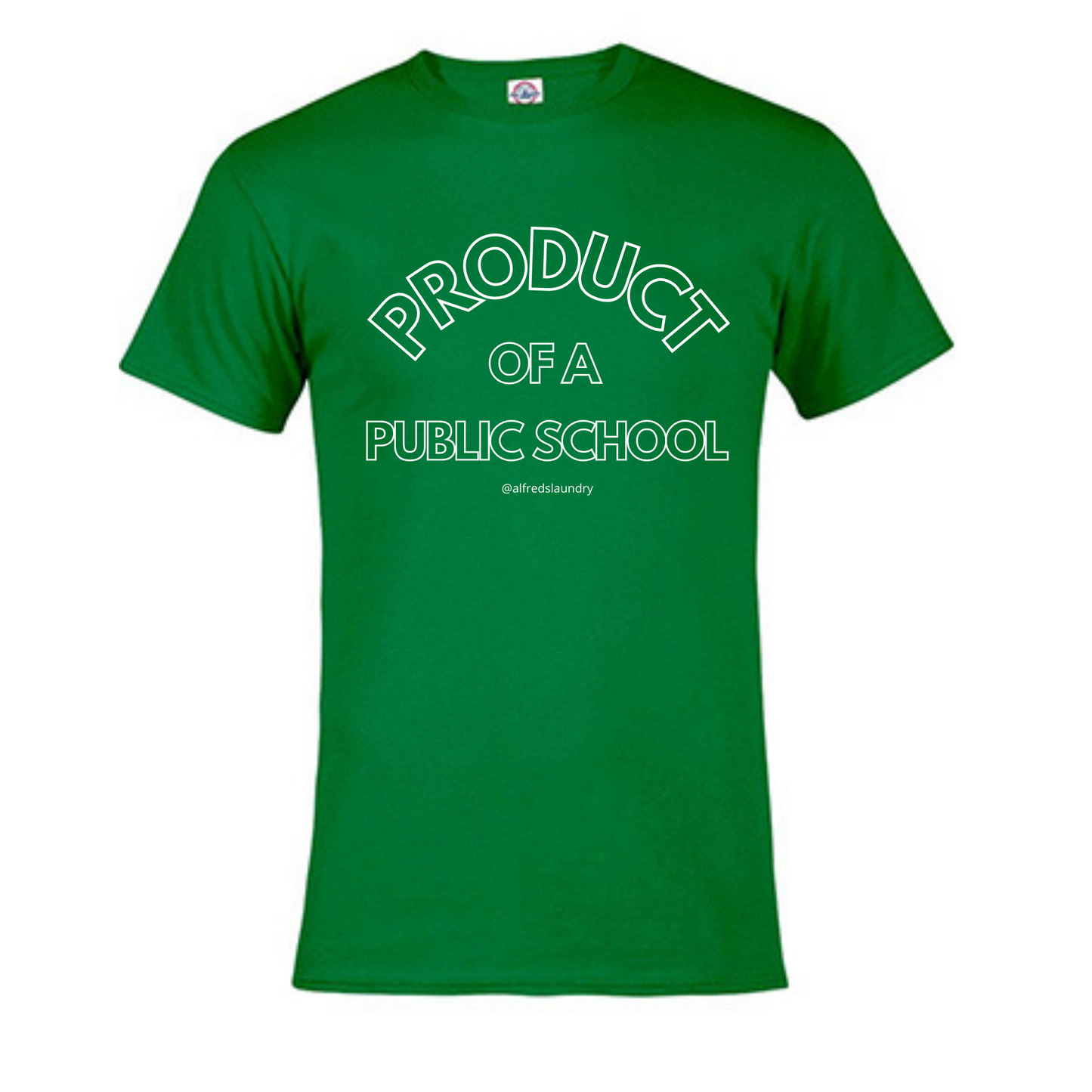 "PRODUCT OF A PUBLIC SCHOOL" T-Shirt