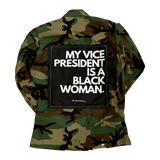 "My Vice President Is A Black Woman" (Kamala Harris) Camo Jacket