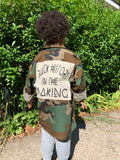 Youth Black History In The Making Camo Jacket