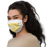 Teachers for Good Trouble (BLACK) Premium face mask